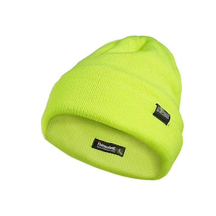 U-POWER AC127YF-ALL - Gorro de invierno gama PLUS modelo ONE Yellow Fluo Talla ALL