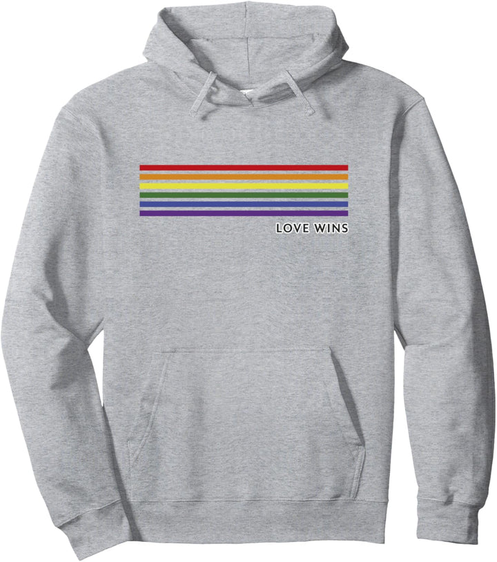 Liebe gewinnt Pullover Hoodie