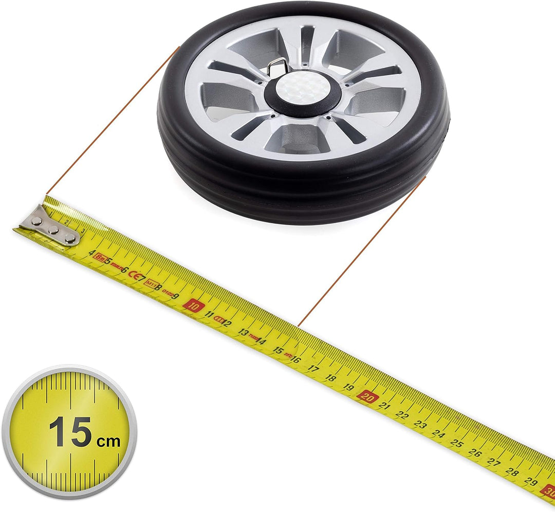 Andersen Ersatzrad-Set für Einkaufstrolley Scala Plus, Ø 150 mm, Silber
