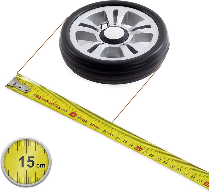 Andersen Ersatzrad-Set für Einkaufstrolley Scala Plus, Ø 150 mm, Silber