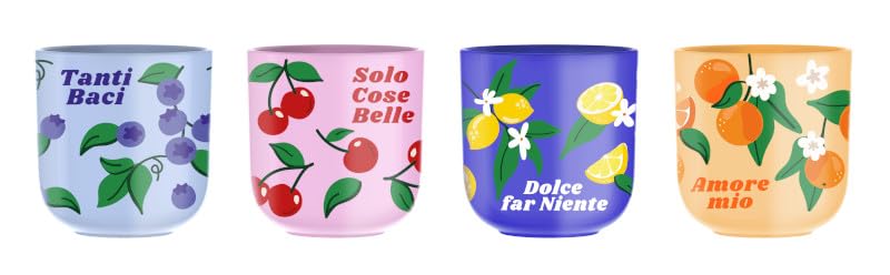 Set mit 4 Gläsern