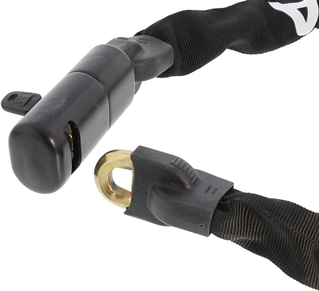 AXA Linq Pro Kettenschloss – Länge 100 cm – Sicherheitsstufe 18 – Stahlglieder 10 mm – Fahrradschlos