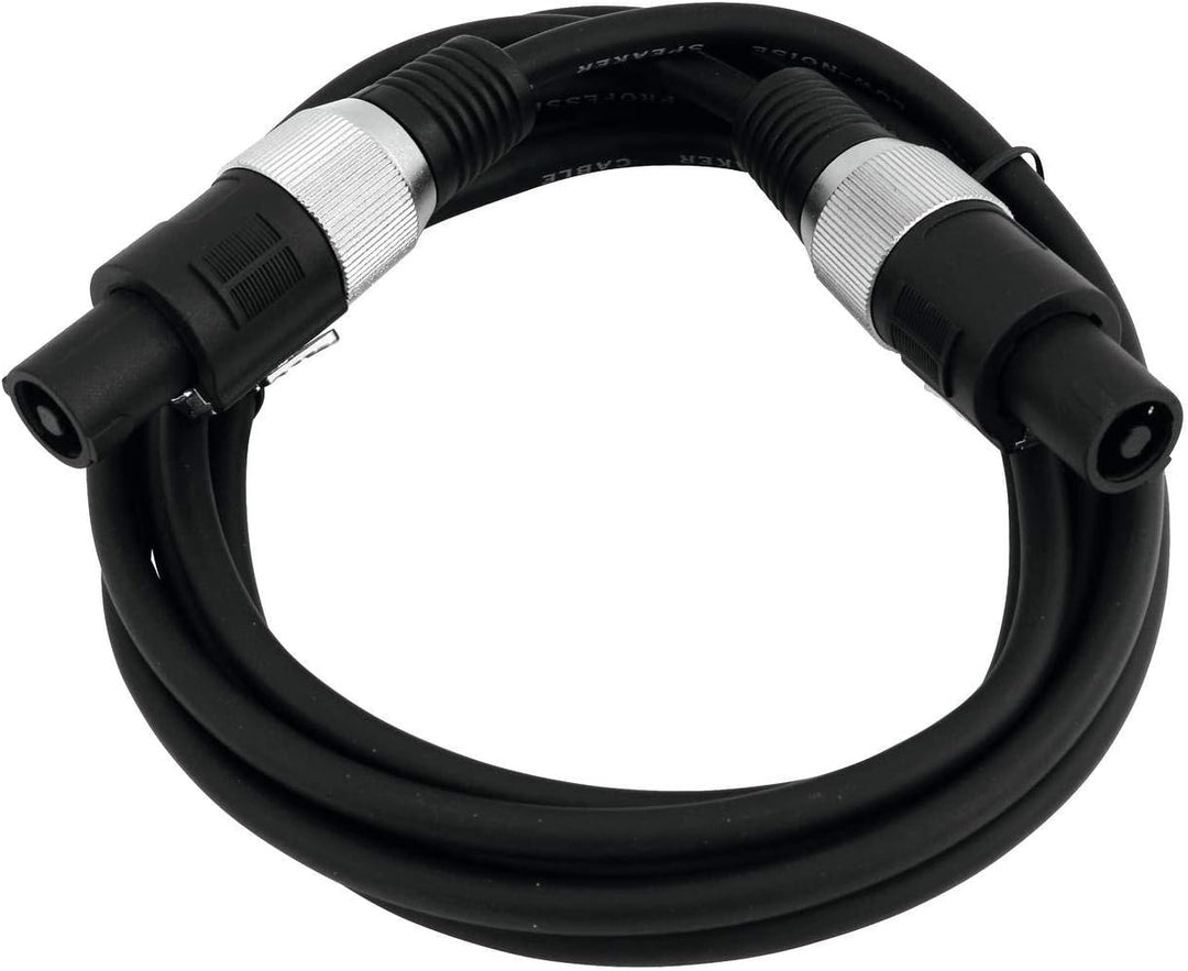 OMNITRONIC Lautsprecherkabel Speaker 2x2,5 1,5m sw