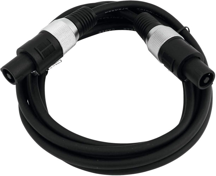 OMNITRONIC Lautsprecherkabel Speaker 2x2,5 1,5m sw