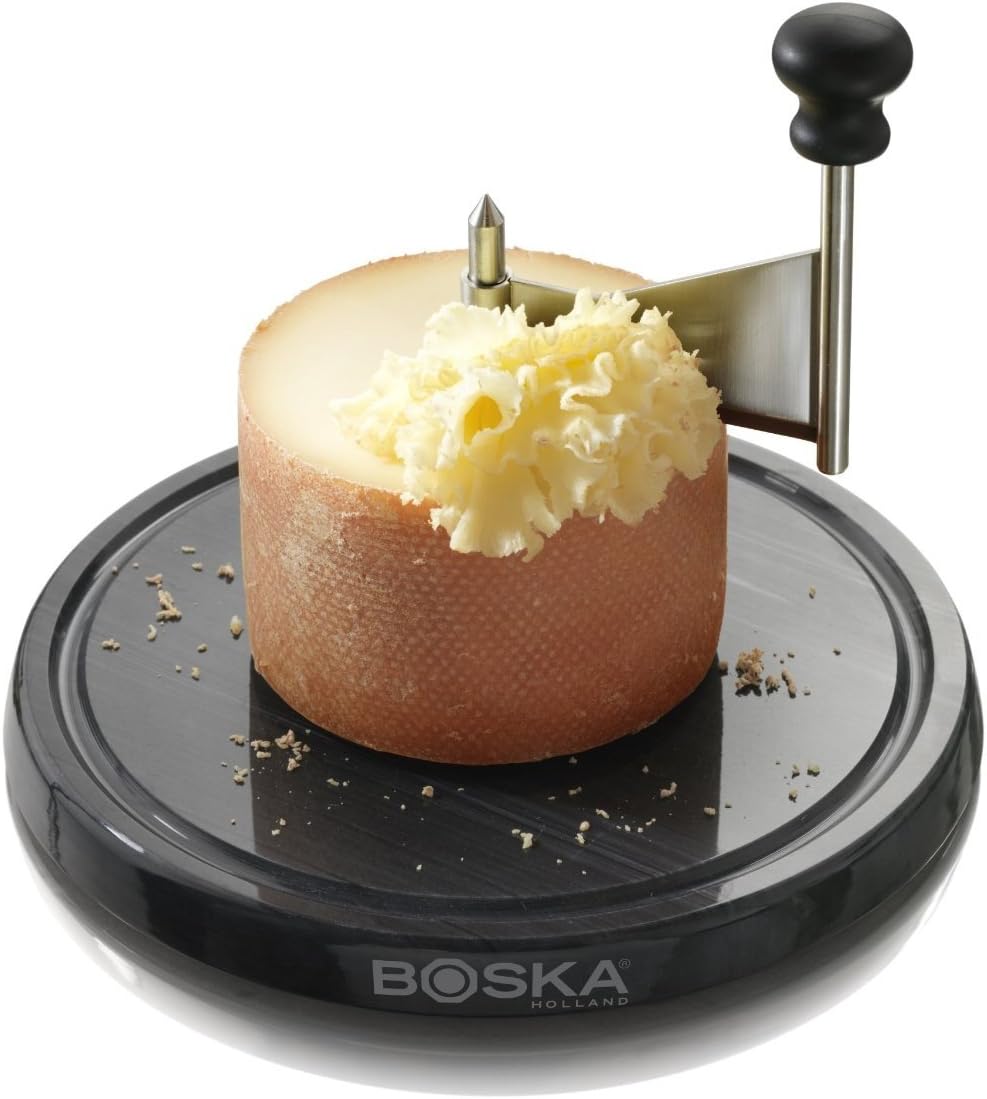 Boska Monaco Käseschaber Set Marmor mit Käseglocke 850520 + 850504