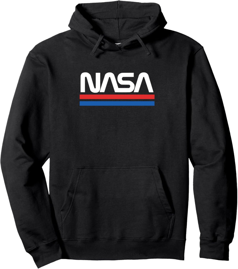 Retro NASA Logo Pullover Hoodie