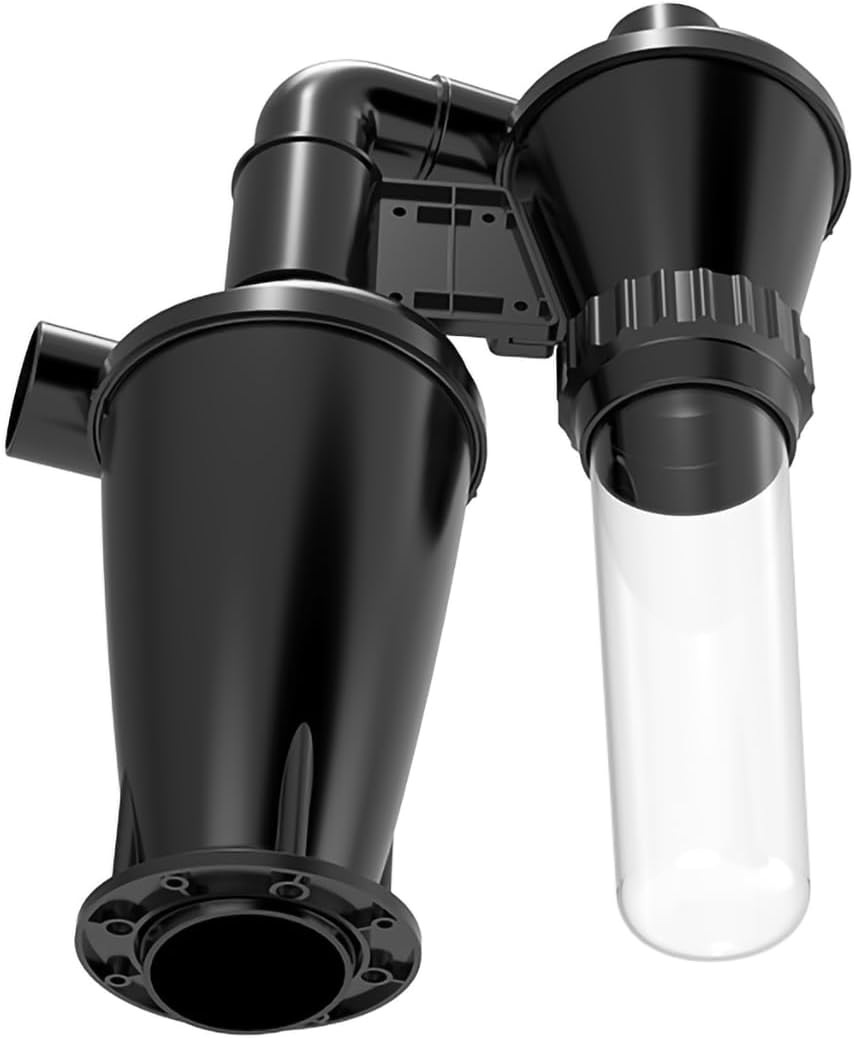 Doppelte Filtration und Zyklon Staubsammler für Holzbearbeitung DIY mit 50mm/2'' Turbolader Filter S