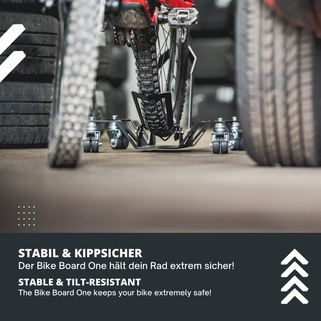 SHREDBROTHERS Fahrradständer E-Bike rollbar Abstellständer Ständer Stabiler Bodenparker MTB Ständer