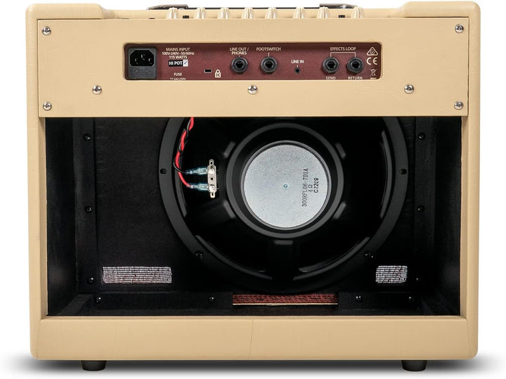 Blackstar Debut 50R Cream Oxblood 50 Watt E-Gitarrenverstärker mit Reverb