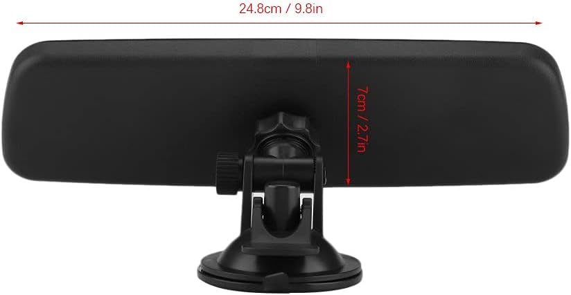 Innenspiegel Rückspiegel,KIMISS 24,8 * 7 cm Auto Universal Innenspiegel Frontscheibe Rückspiegel mit