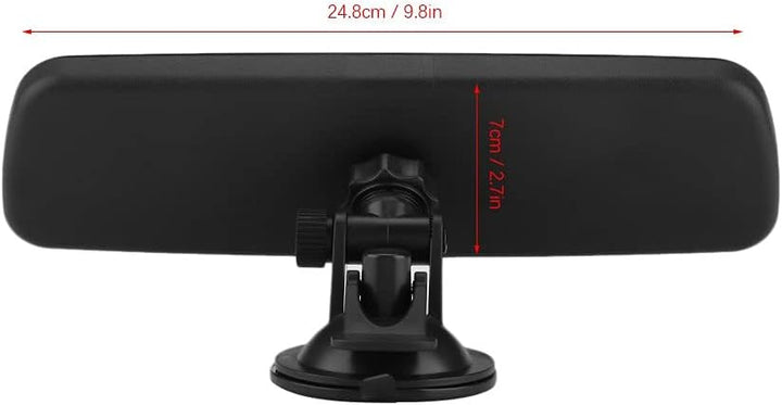 Innenspiegel Rückspiegel,KIMISS 24,8 * 7 cm Auto Universal Innenspiegel Frontscheibe Rückspiegel mit