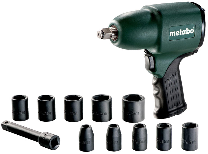 Metabo Druckluft-Schlagschrauber DSSW 360 Set 1/2" (604118500) Kunststoffkoffer, Arbeitsdruck: 6.2 b