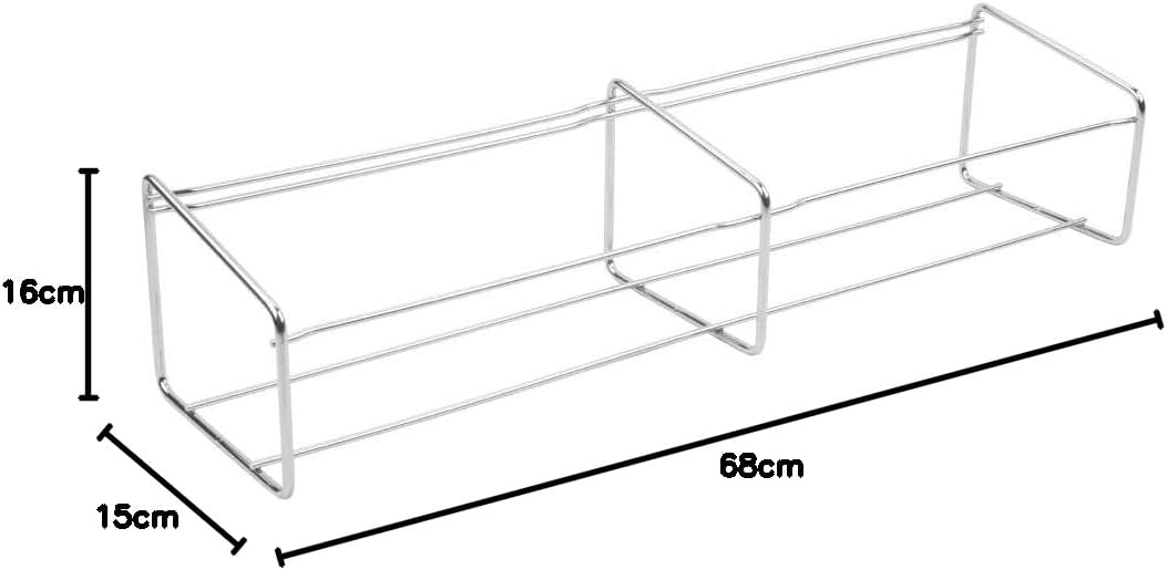 Vogue, 12318 Drahtständer, 150 x 680 x 160 mm, Edelstahl, zum Kochen, Aufbewahren von