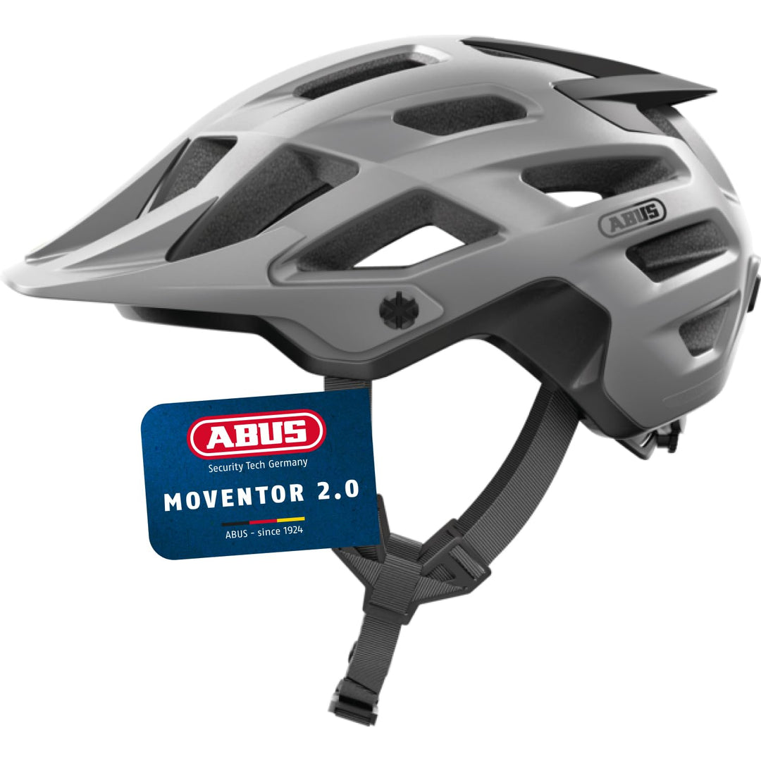ABUS MTB-Helm Moventor 2.0 - komfortabler Fahrradhelm fürs Gelände - All-Mountain-Helm - für Damen u