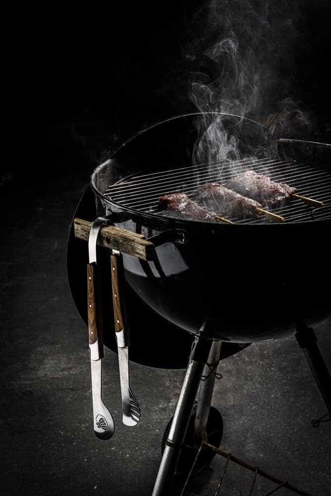 Laguiole Style de Vie Grillzubehör Set Luxury Line, 2-teilig, Olivenholz