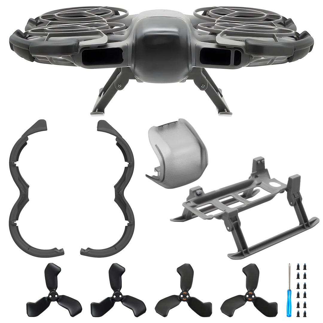 Neo 2 Propeller Blätter– mit Kollisionsschutz Propellerschutz faltbarem Landegestell Gimbal Objektiv