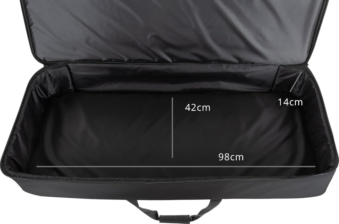 McGrey KB-3122-61 Keyboardtasche - Gigbag für Keyboard mit 49/61 Tasten - Leicht, komfortabel & robu