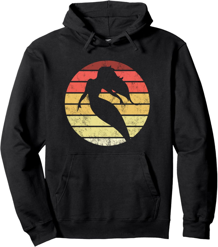 Meerjungfrau Retro Style Vintage Pullover Hoodie