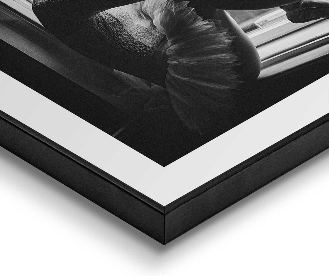 REINDERS Gerahmtes Bild, Ballerina, Teenager Zimmer, Bilder, Wanddeko, Room Decor, Holz, Schwarz-Wei