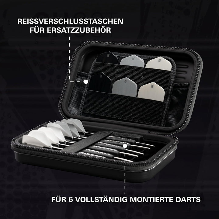 Target Darts Luke Littler Ghost Series XL Takoma Wallet Regular – Dartkoffer schwarz/weiss | „The Nu