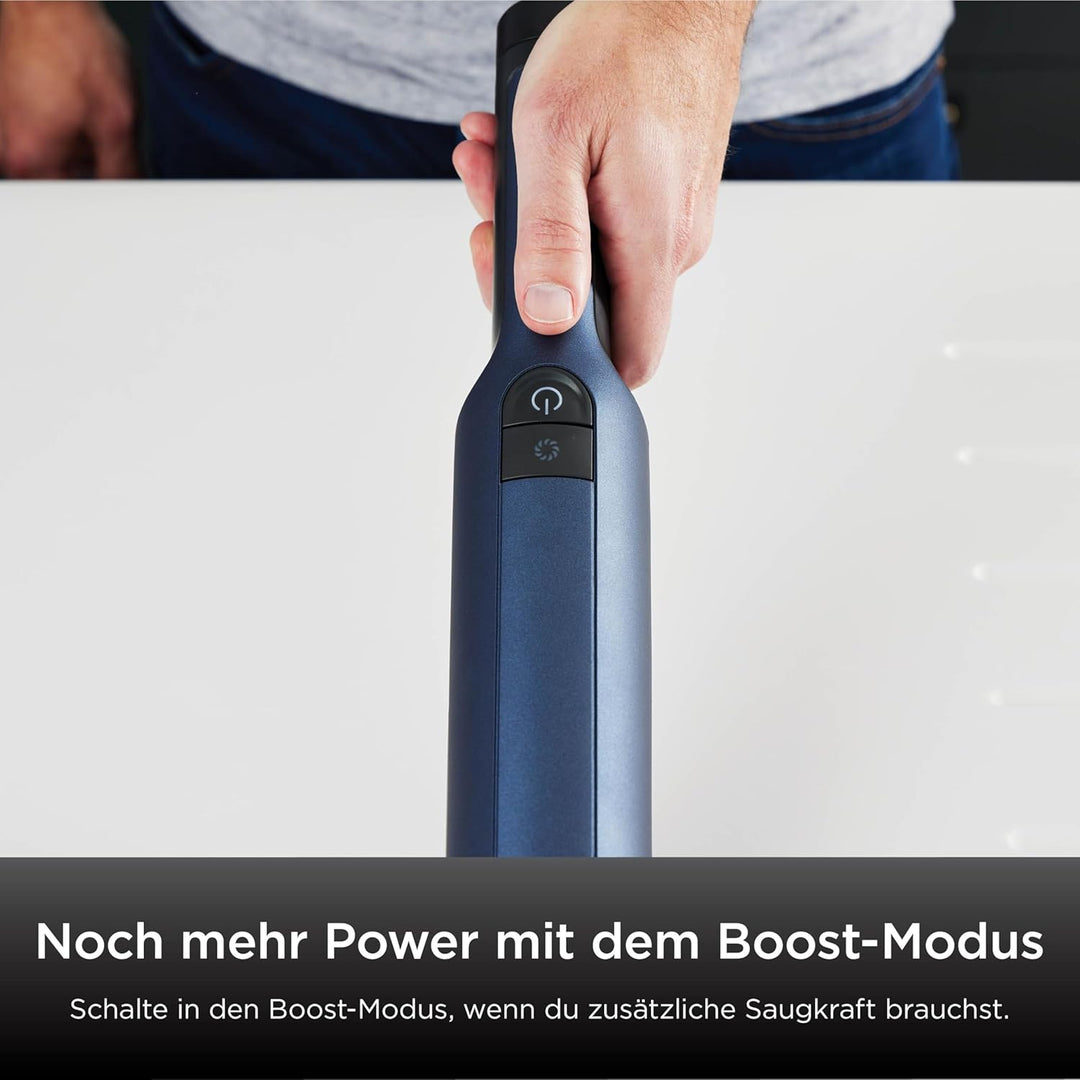 Shark , Kabellos, [WV270EU] WandVac 2.0 Akku-Handstaubsauger,Blau Längere Laufzeit, Extra Saugkraft