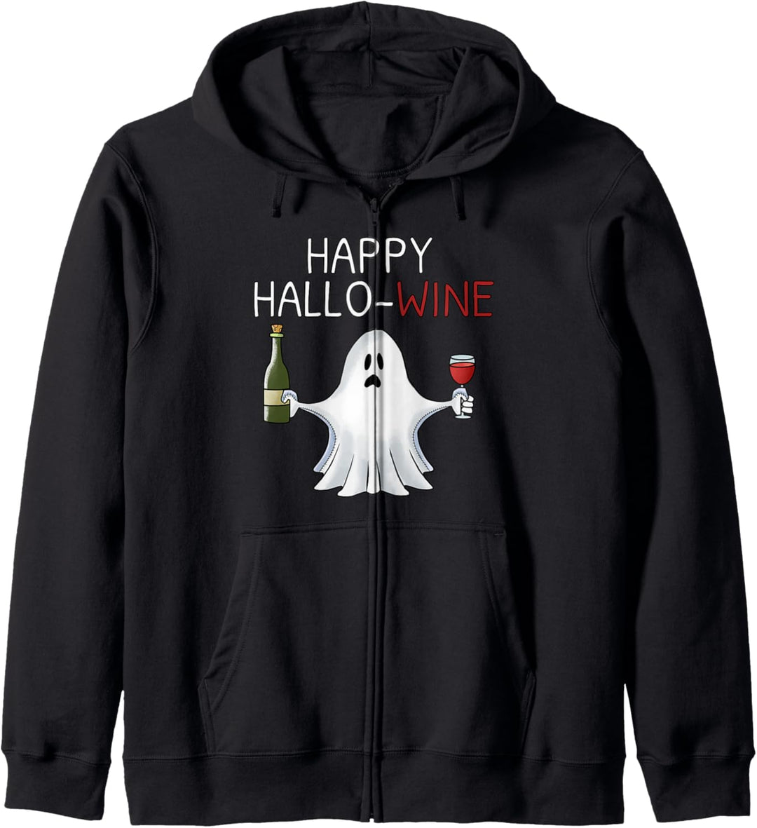 Halloween Wine Party Happy HallowWINE Kapuzenjacke