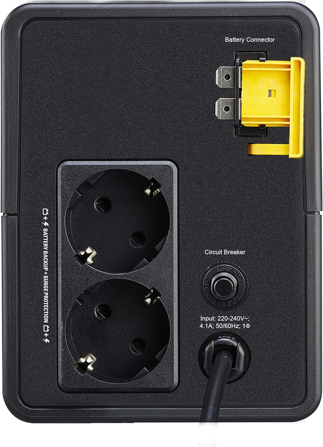APC Easy UPS - BVX900LI-GR - unterbrechungsfreie Stromversorgung 900 VA mit Schuko Ausgängen, Batter