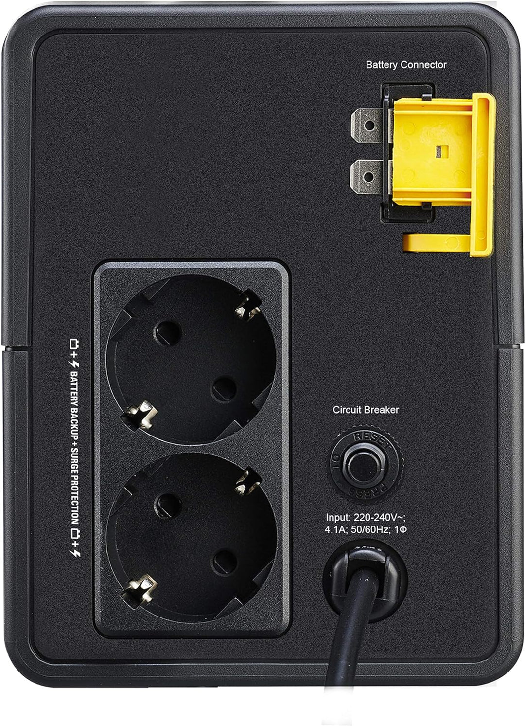 APC Easy UPS - BVX900LI-GR - unterbrechungsfreie Stromversorgung 900 VA mit Schuko Ausgängen, Batter
