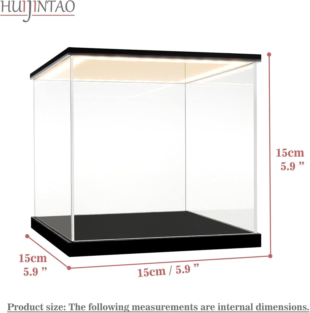 Acryl Vitrine / Schaukasten / Display Case / Acryl Box für Modellautos, Figuren | mit LED Beleuchtun