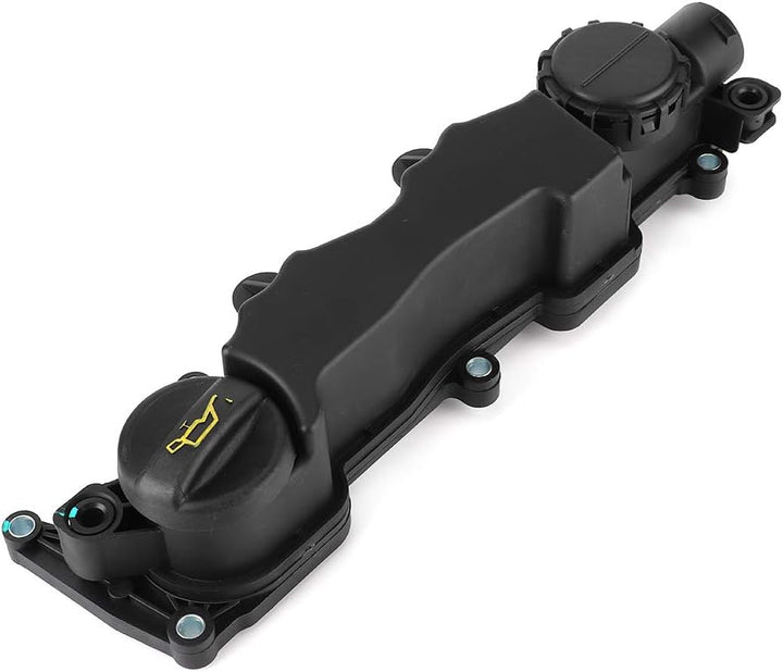 Motorventil Kipphebelabdeckung, Qiilu Kipphebelabdeckung und Dichtung Passend für Citroen 1.6 HDI Be