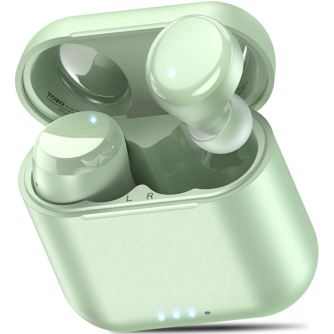 TOZO T6 Kopfhörer Kabellos Bluetooth 5.3 Bluetooth Kopfhörer, In Ear Kopfhörer 50 Std Akkulaufzeit m