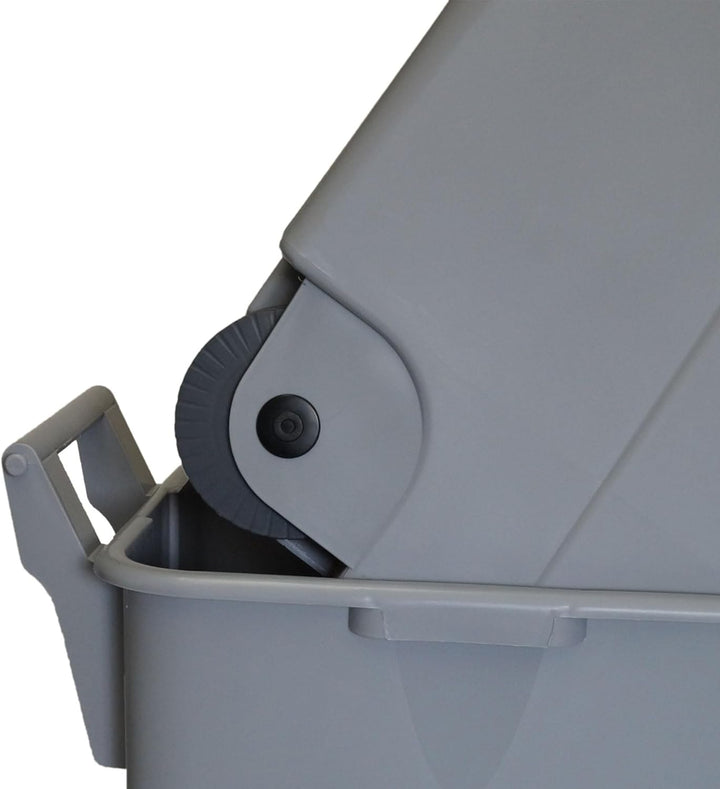 Well Home Recyclingbehälter, 110 Liter, geschlossen, Blau, 88 x 57 x 42 cm