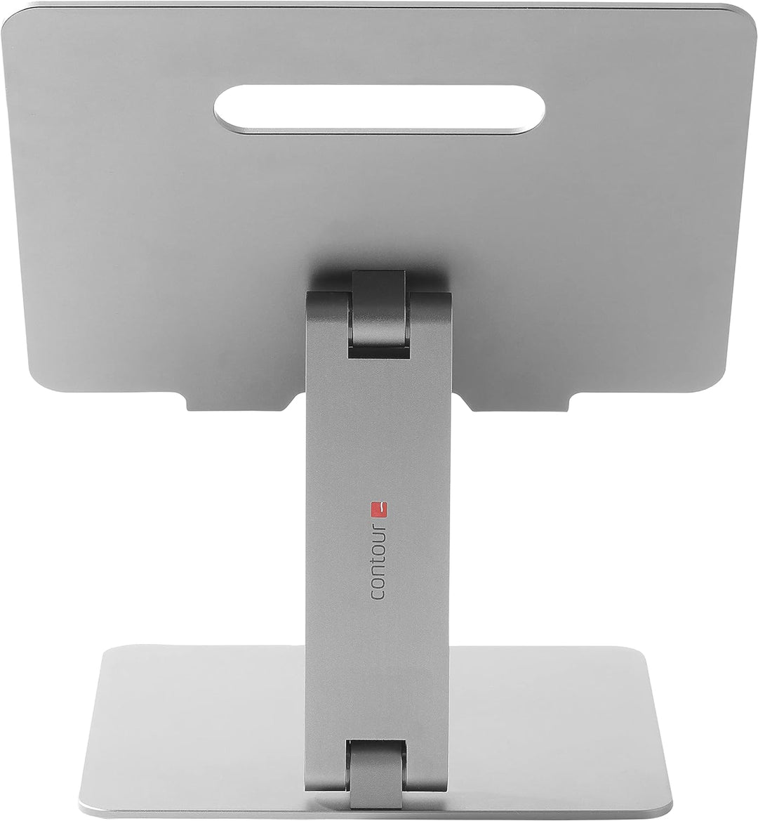 Contour Laptop Riser | Ergonomischer, Höhenverstellbarer Notebook Ständer | Aluminium | Tragbarer La