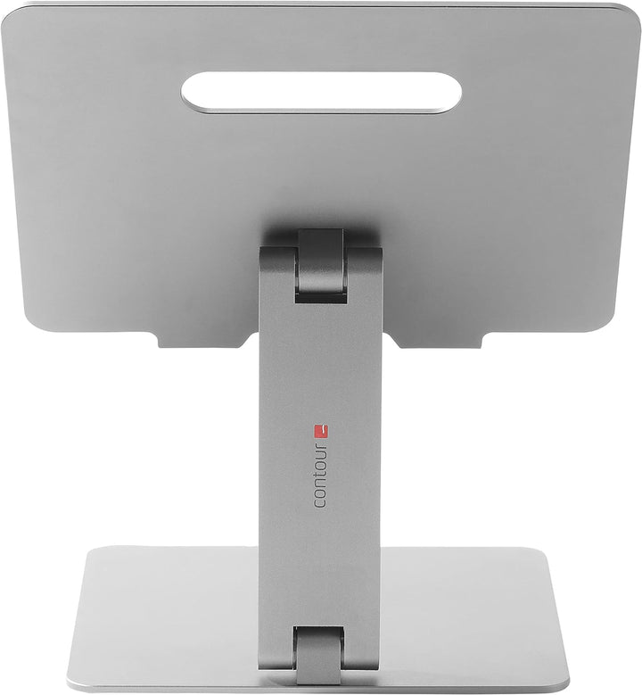 Contour Laptop Riser | Ergonomischer, Höhenverstellbarer Notebook Ständer | Aluminium | Tragbarer La