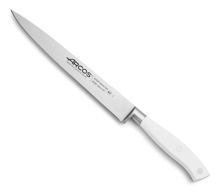 Arcos Serie Riviera Blanc - Filetmesser - Klinge aus Nitrum geschmiedetem Edelstahl 200 mm - HandGri