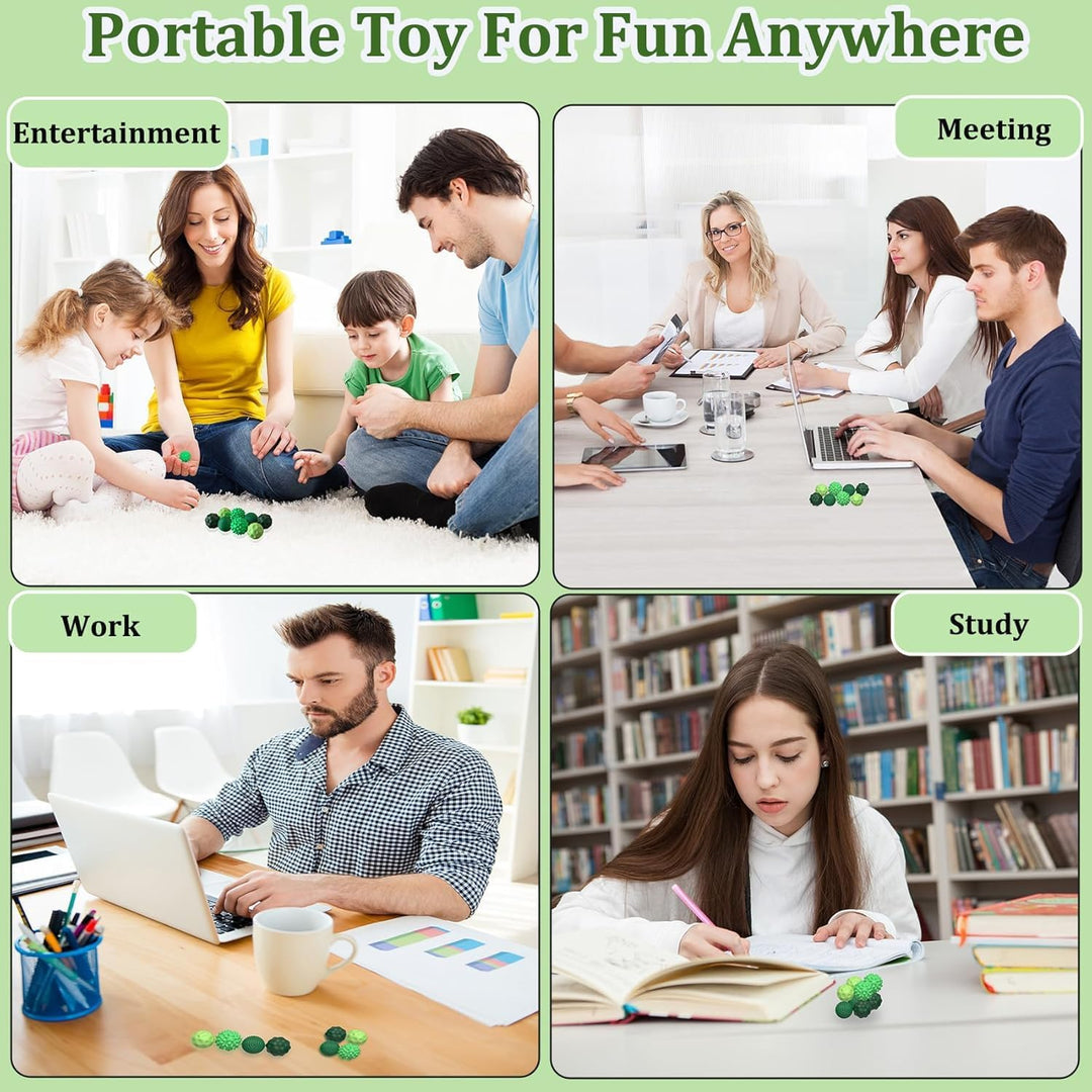 8 Stück Magnetkugeln Fidget Toys Erwachsene, Magnetische Kugeln Sensorik Spielzeug, Stress Bälle Mit