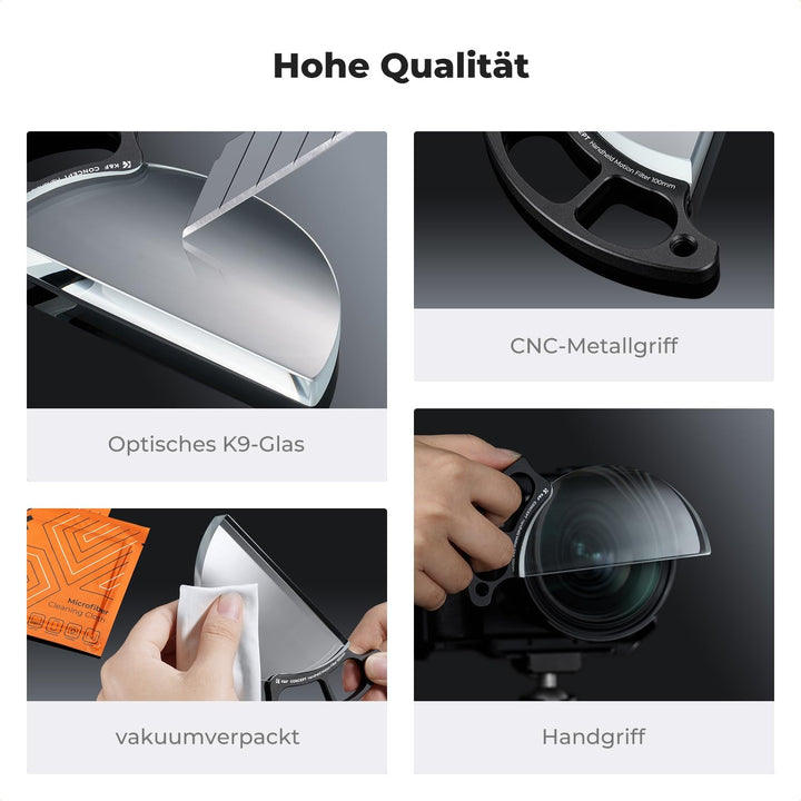 K&F Concept B-Serie Filter Objektiv mit Bewegungsunschärfe-Effekt für Handys und Kameras, Filter für