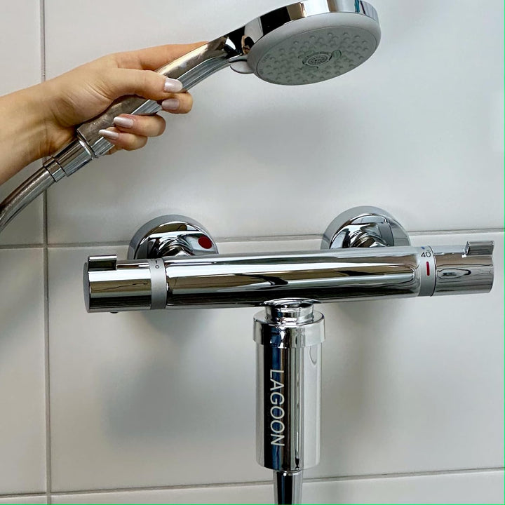 Duschfilter zur Verbesserung des Duschwassers - Trinkwasserfilter (Set mit 2 Stück)