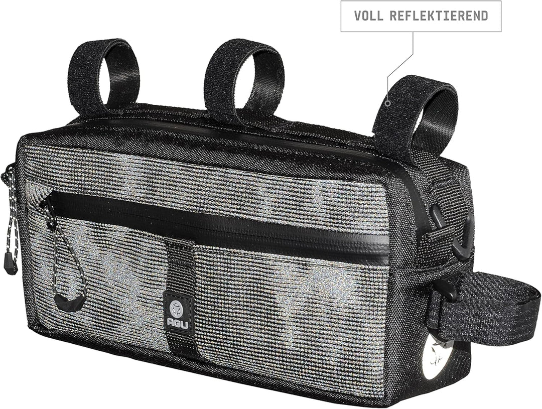 AGU Lenkertasche Bar Bag, 2L Fahrradtasche Lenker Vorne für Bikepacking, Rennradtasche, Wasserabweis