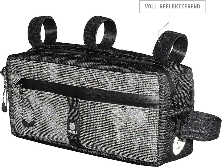 AGU Lenkertasche Bar Bag, 2L Fahrradtasche Lenker Vorne für Bikepacking, Rennradtasche, Wasserabweis
