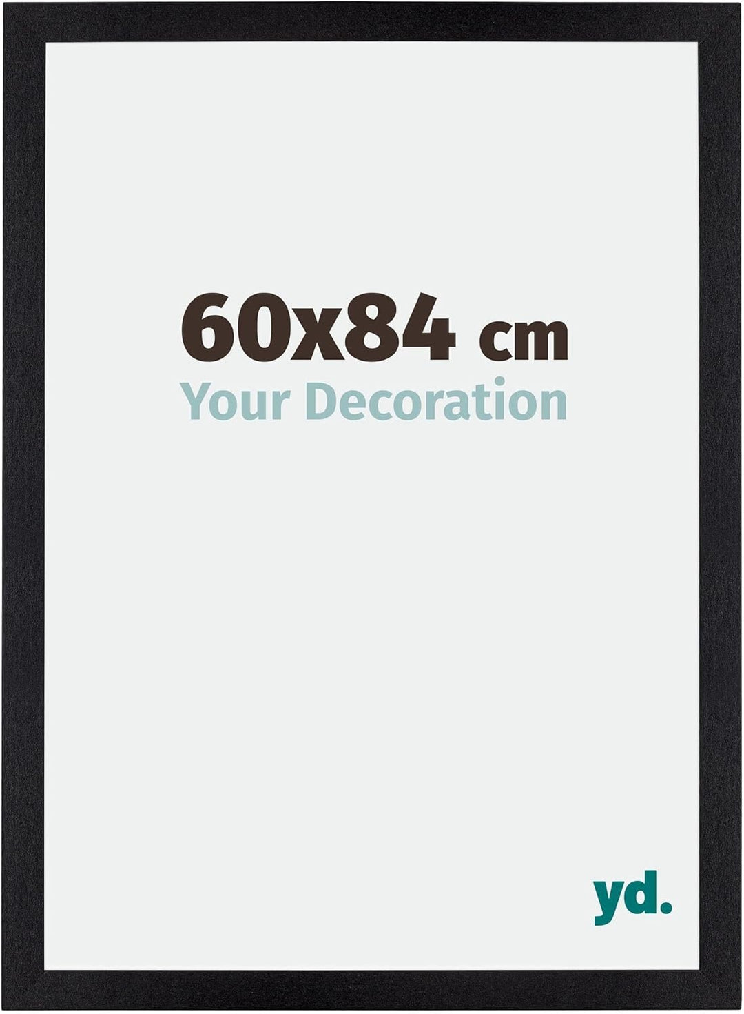yd. Your Decoration - Bilderrahmen 60x84 cm - Bilderrahmen aus MDF mit Acrylglas - Antireflex - Ausg