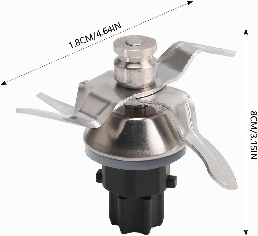 Messer für Vorwerk Thermomix TM31, Ersatzmesser aus Edelstahl, TM31 Ersatzteile, Perfekt zum Zerklei