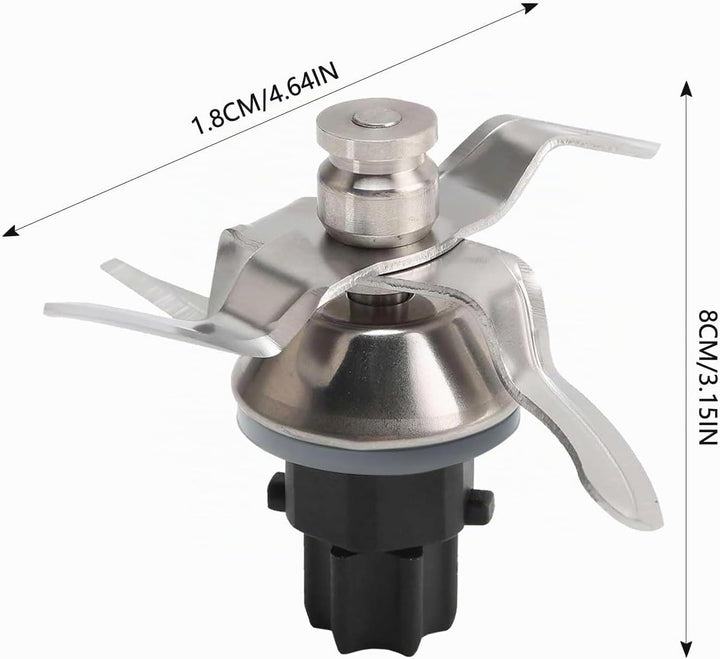 Messer für Vorwerk Thermomix TM31, Ersatzmesser aus Edelstahl, TM31 Ersatzteile, Perfekt zum Zerklei