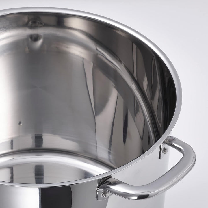 IKEA IKEA 365+ Topf mit Deckel, 15,0 l, Edelstahl
