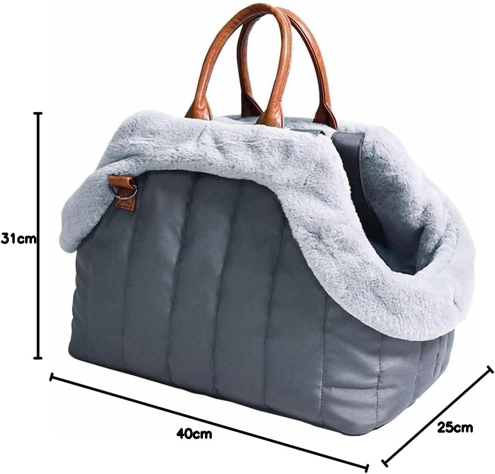 Nobby Tasche Akil grau 40 x 25 x 31 cm