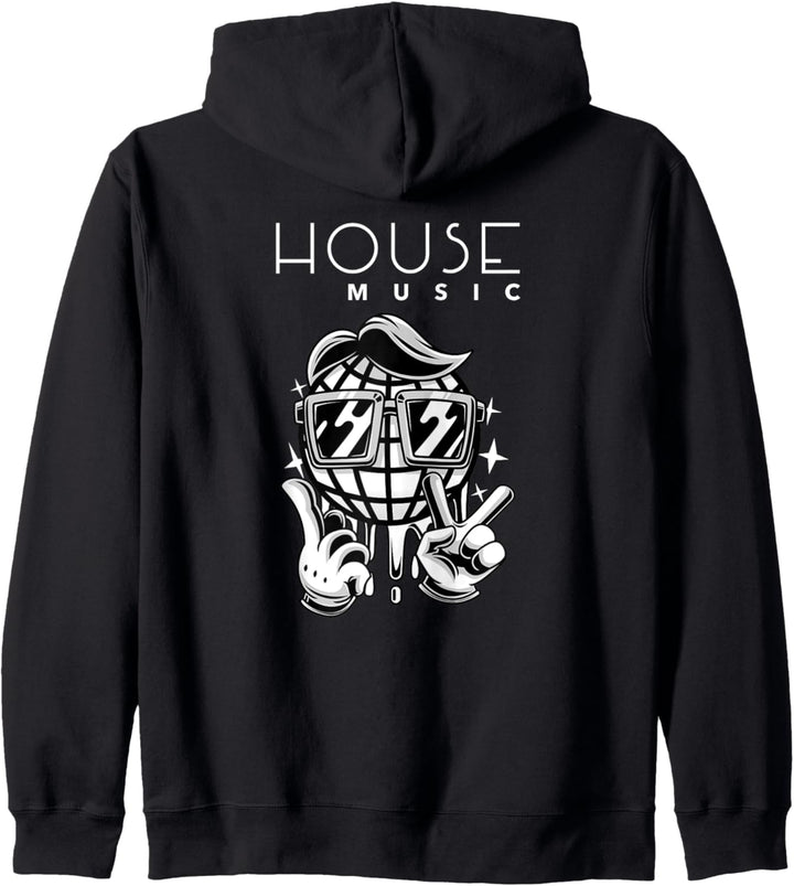 House Musik Familie Deep House Soulful House Dj Kapuzenjacke