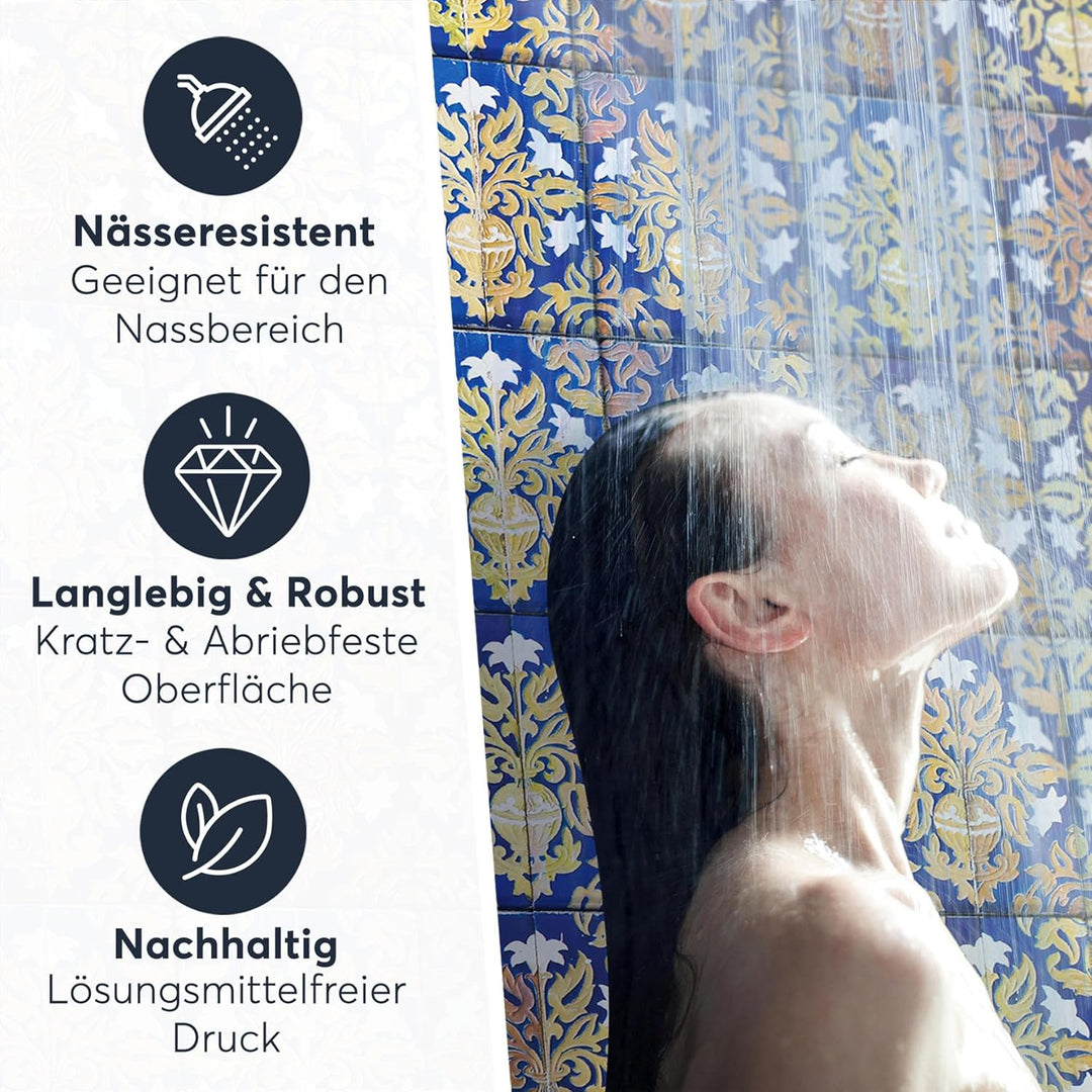 CREATISTO Klebefliesen Stickerfliesen Fliesenfolie - Aufkleber Sticker für Wandfliesen I Klebefliese