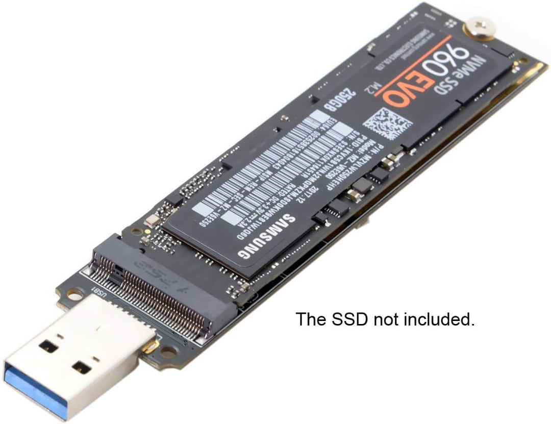 JSER USB 3.0 auf Nvme M-Key M.2 NGFF SSD Externer PCBA Konveter Adapterkarte Flash Disk Typ 10 Gbit/