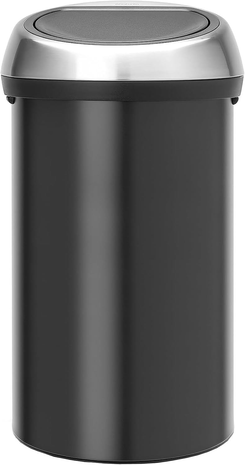 Touch bin 60 L/Matt Black