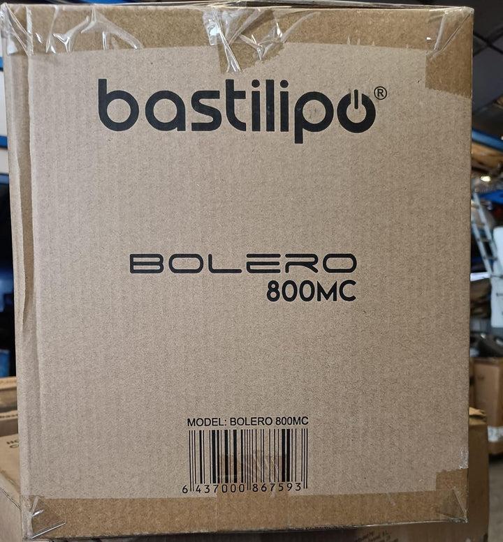 Bastilipo Bolero 800-MC Multi-Cyklon-Staubsauger, mit extra Powerfull Silence, 800 W, Wassergrün